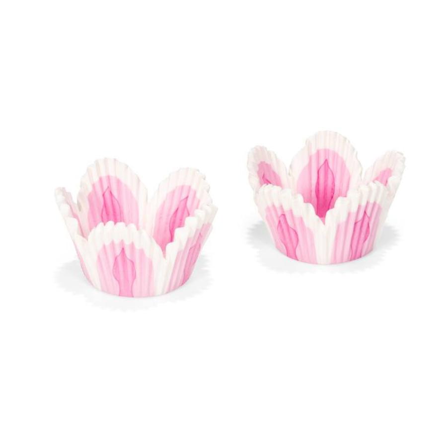patisse muffinsform rosa tulipan