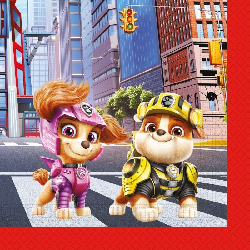 Servietter -Paw Patrol- 33cm, pk/20