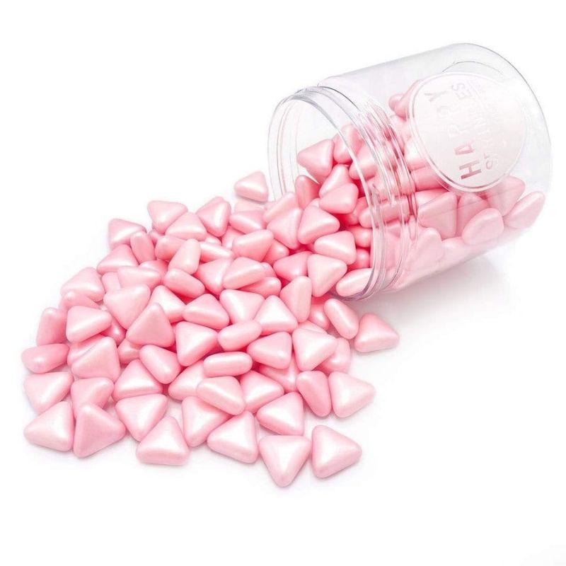 Happy Sprinkles Strøssel -Rosa trekant- 90g