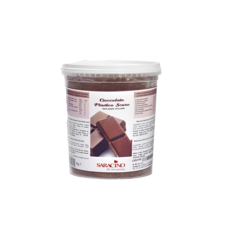 Saracino Modelleringssjokolade -Mørk- 1kg