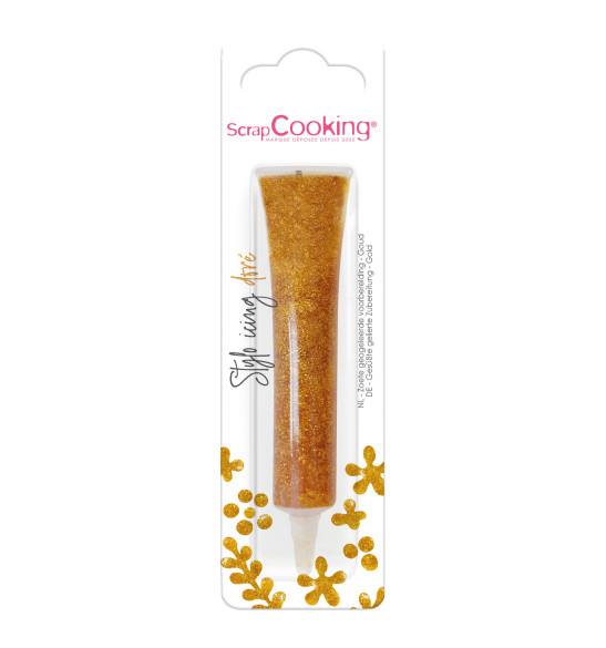 scrapcooking pynteglasur gull