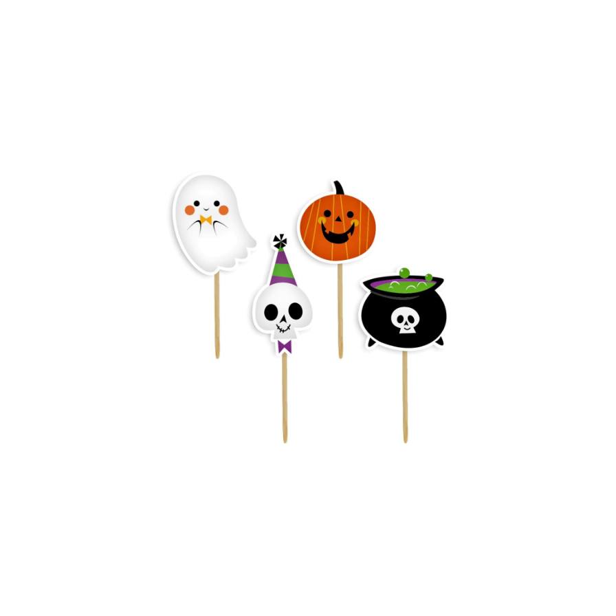 Cupcakedekorasjoner -Søt Halloween