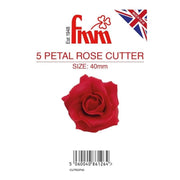 FMM utstikker 5 roseblad 4 cm