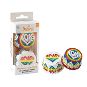 muffinsformer regnbue love