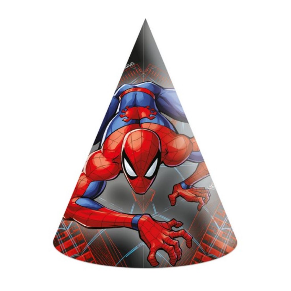 Partyhatter -Spiderman- pk/6