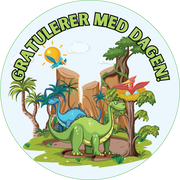 Kakebilde Dinosaur - Rund 20cm  Dinosaur kakebilde med teksten "gratulerer med dagen". Perfekt til dinosaurkake og dinosaurbursdager! 
  Produktegenskaper:  
<ul class="[li_&amp;]:mb-0 [li_&amp;]:mt-1.5 [li_&amp;]:gap-1.5 [&amp;:not(:last-child)_ul]:pb-1 [&amp;:not(:last-child)_ol]:pb-1 list-disc flex flex-col gap-2 pl-8 mb-3">
 Spiselig dinosaur kakebilde 
 Gjør det enkelt å lage en imponerende d