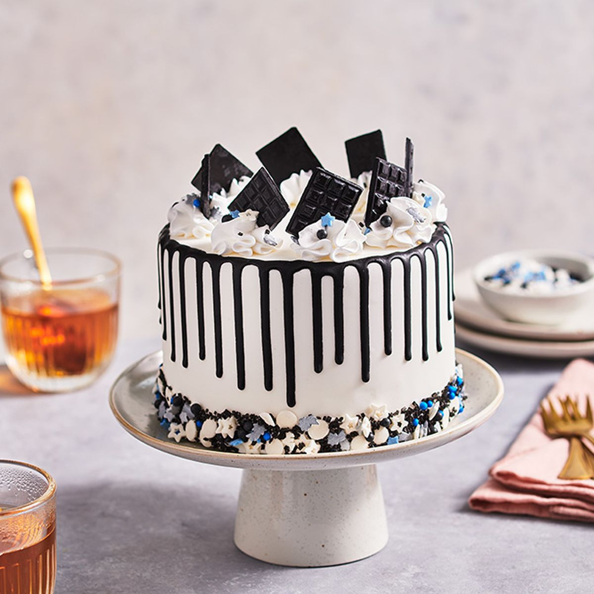 FunCakes Cake Drip -Svart- 180g