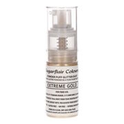 Sugarflair glitterspray pumpe - extreme gold