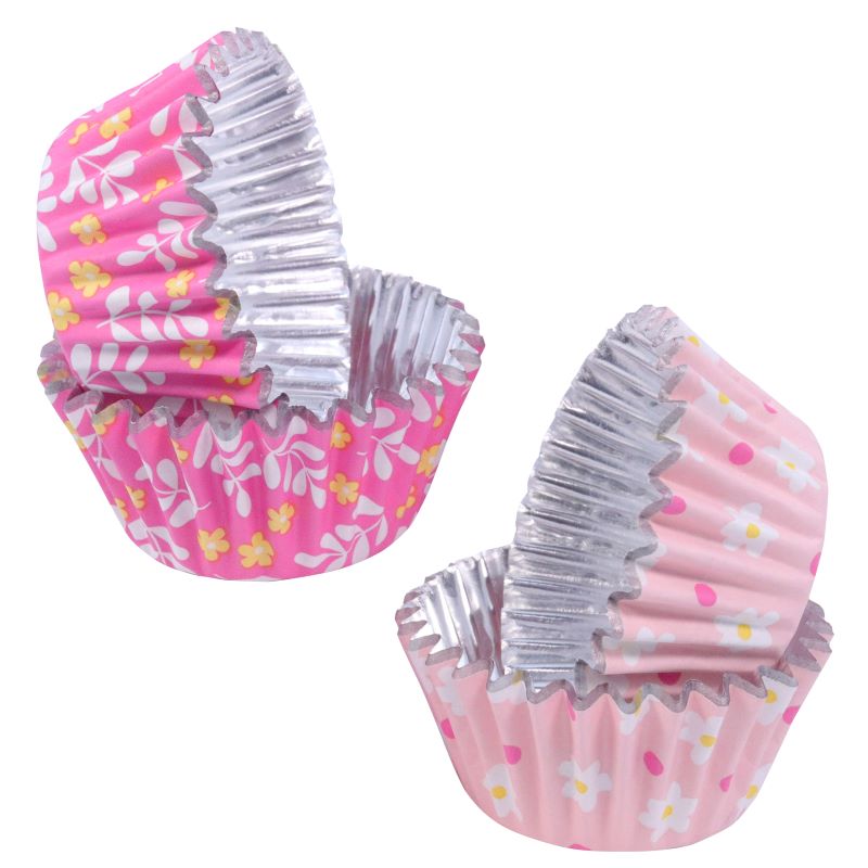 PME 60stk mini muffinsformer blomster