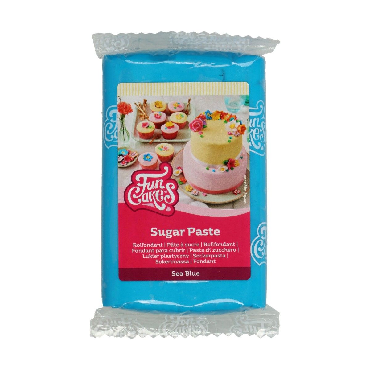 Blå fondant fra FunCakes, 250g