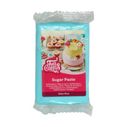 Babyblå fondant fra FunCakes, 250g