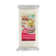 Hvit fondant med sitronsmak fra FunCakes, 1kg