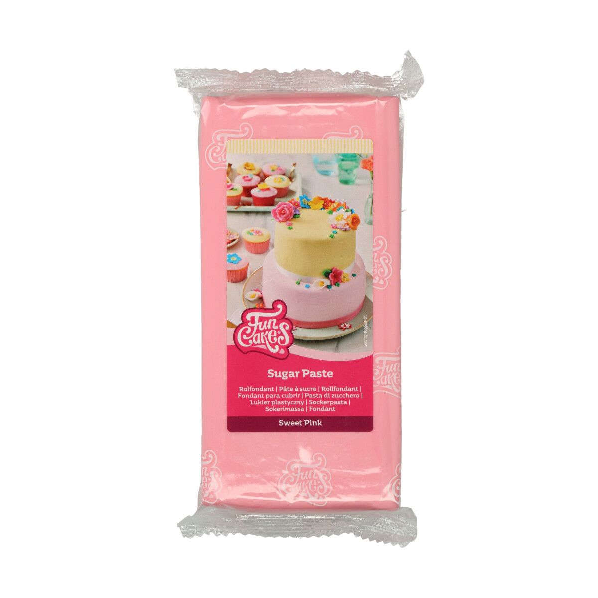 Babyrosa fondant fra FunCakes, 1kg