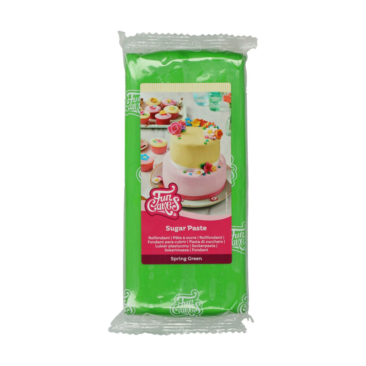 Vårgrønn fondant fra FunCakes, 1kg
