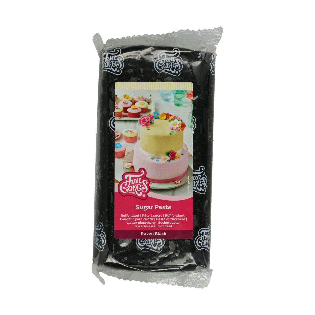 Svart fondant fra FunCakes, 1kg