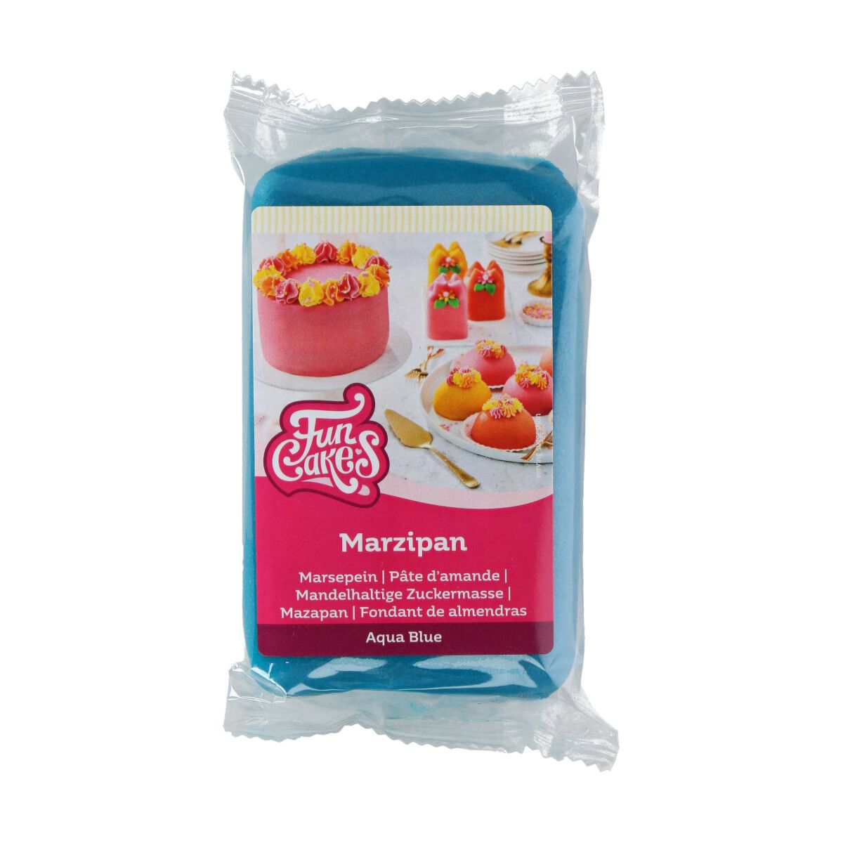 Blå marsipan fra FunCakes, 250g