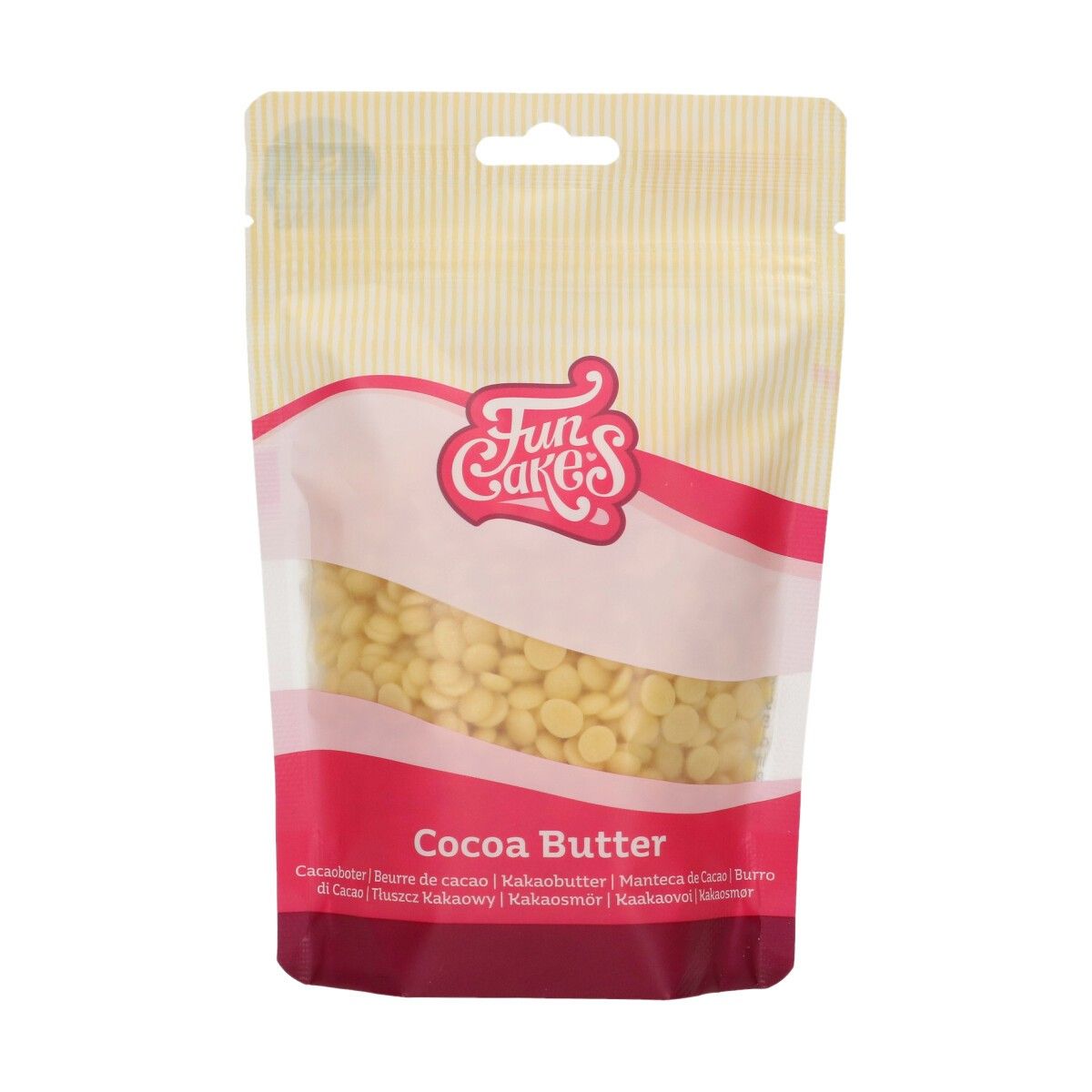 FunCakes Kakaosmør, knapper, 200g