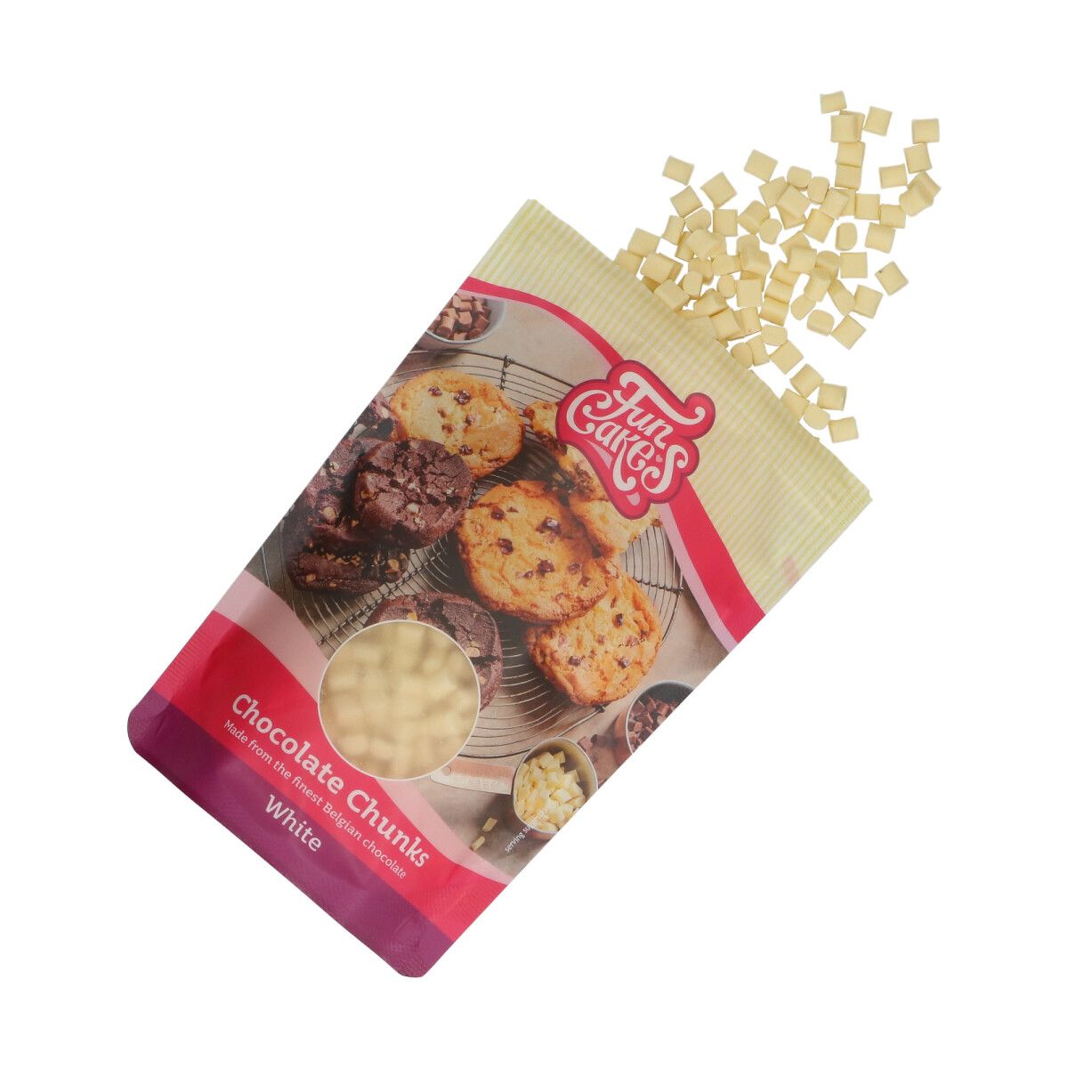 hvit belgisk sjokolade til baking