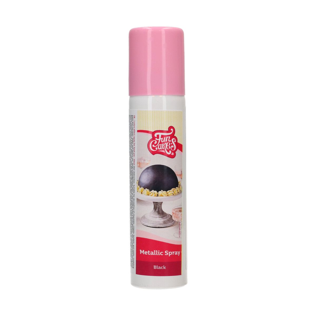 spiselig fargespray svart