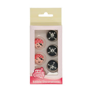 FunCakes spiselig kakepynt Pirat pk/8