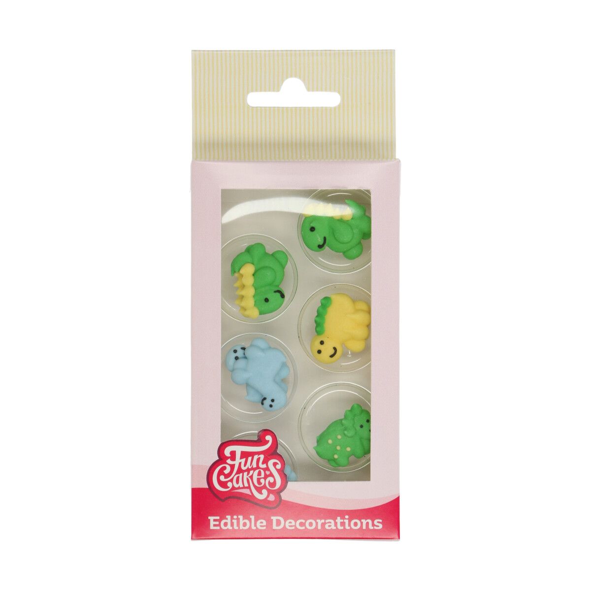 FunCakes Spiselig kakepynt Dinosaur pk/8