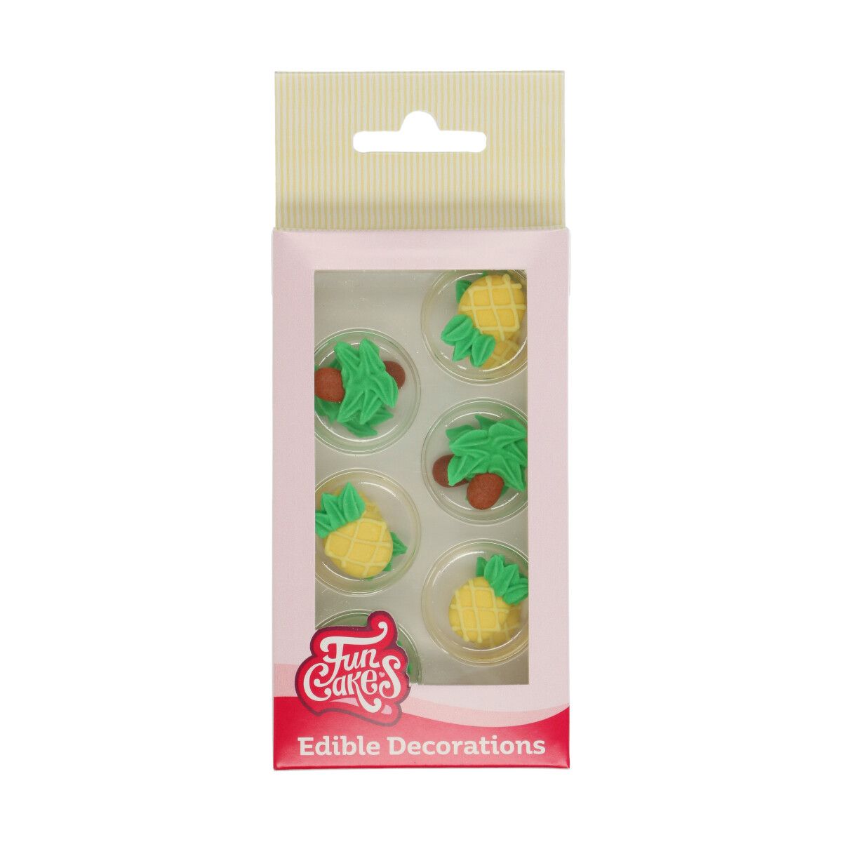 FunCakes spiselig kakepynt -Ananas og Palmetre- sett/8