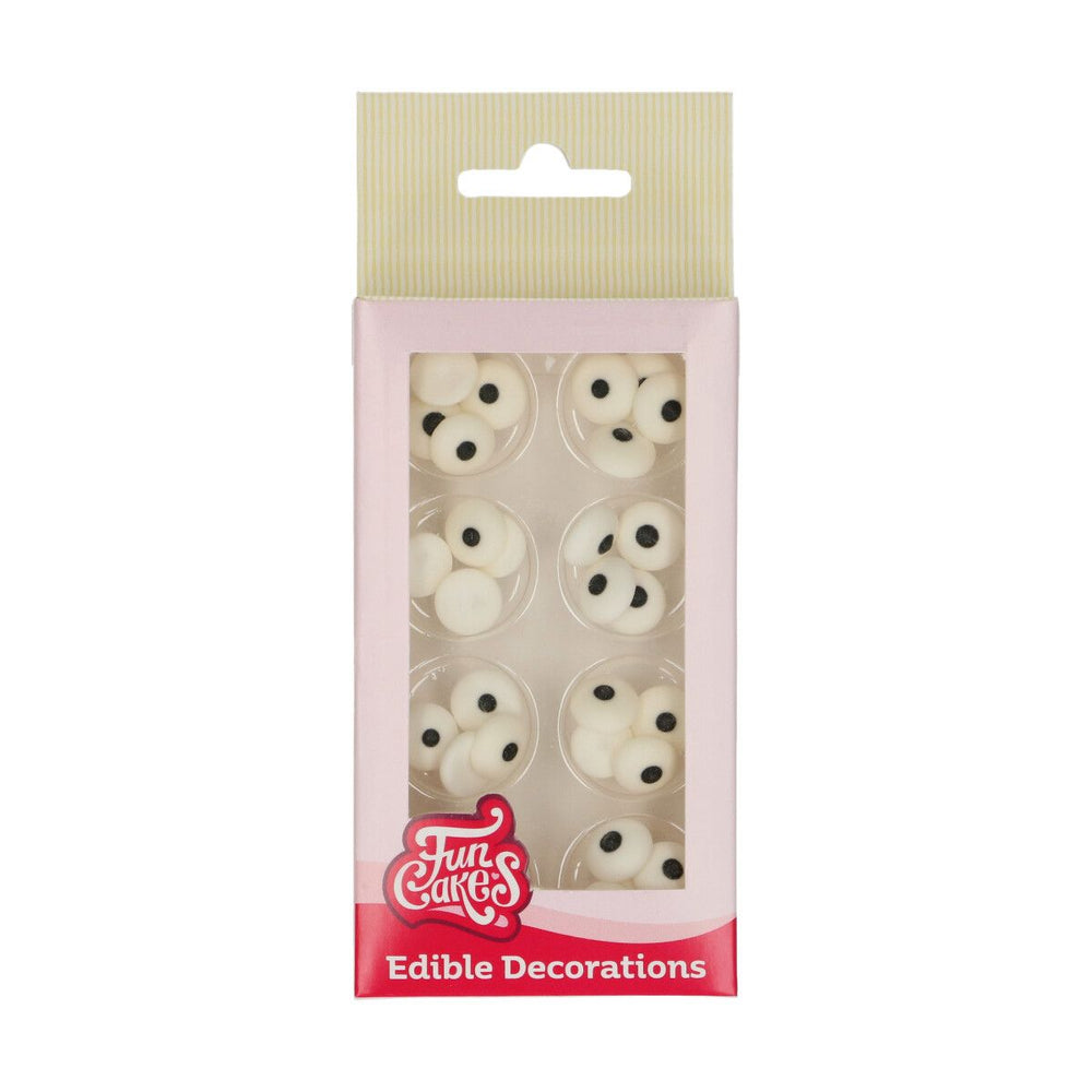 FunCakes kakepynt Spiselige øyne -Runde- pk/64