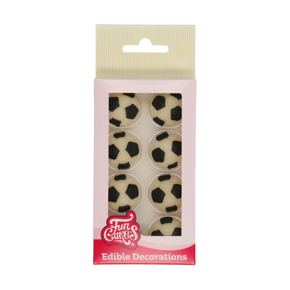 FunCakes Spiselig kakepynt Fotball pk/8