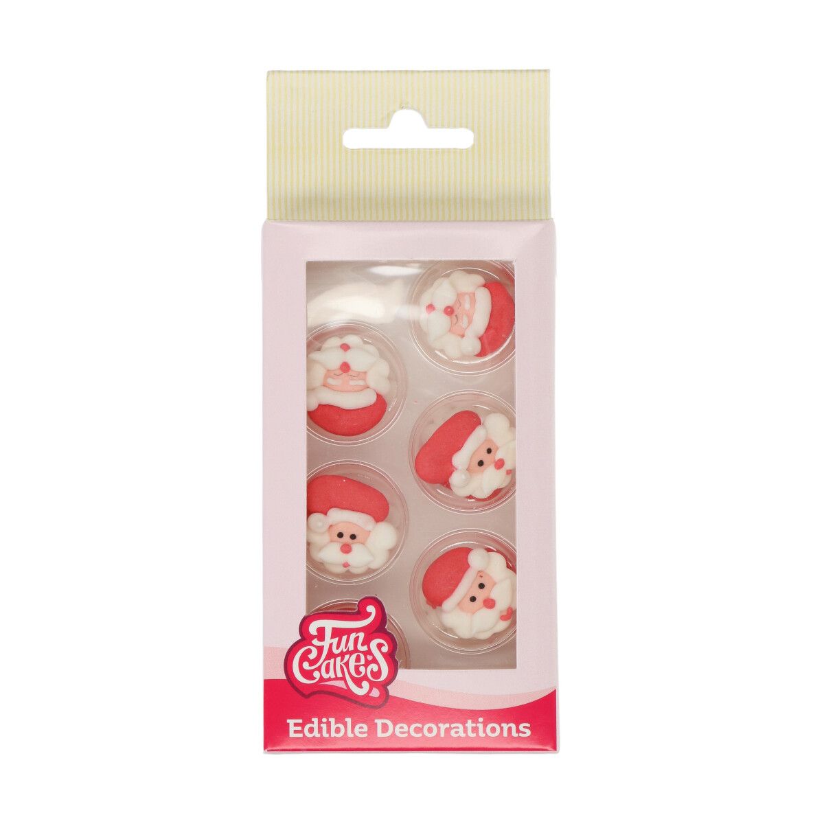 FunCakes spiselig kakepynt -Julenisse- pk/8