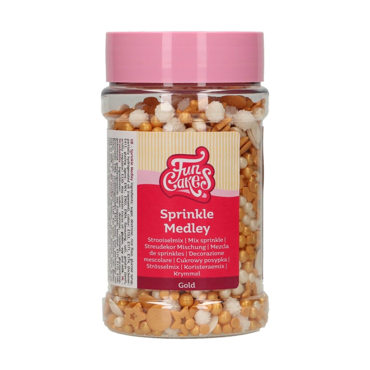 FunCakes Sprinkle Medley -Gull- 180g 1