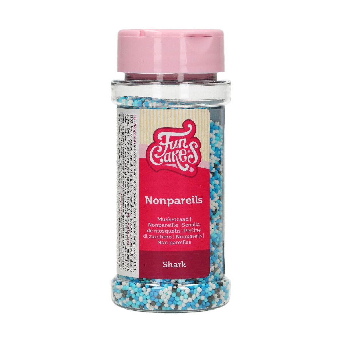 FunCakes Kakestrø Nonpareils -Shark Mix- 80g