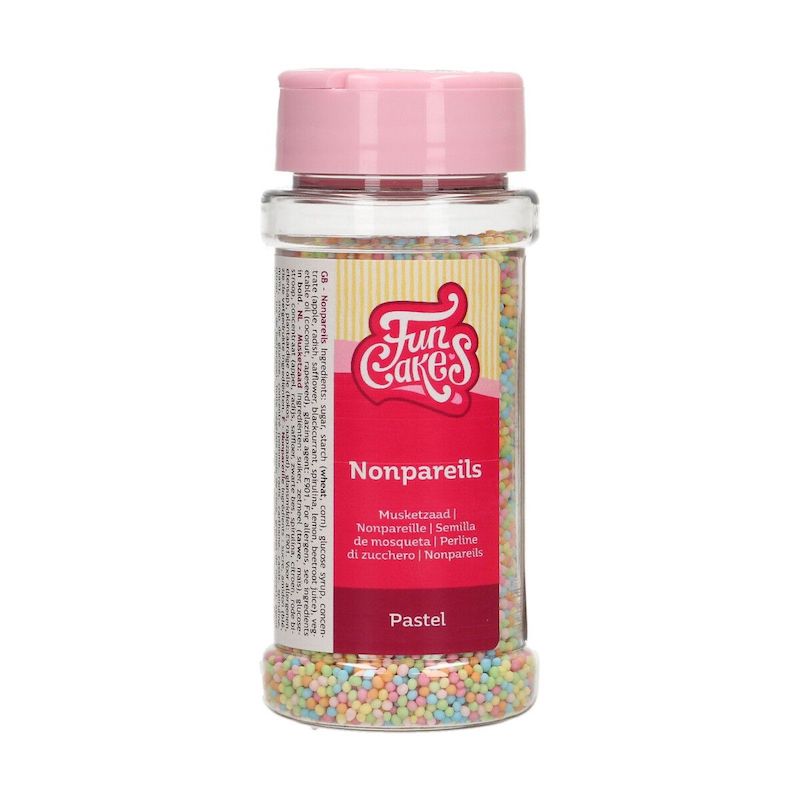 FunCakes Nonpareils Kakestrø - Pastel 80g