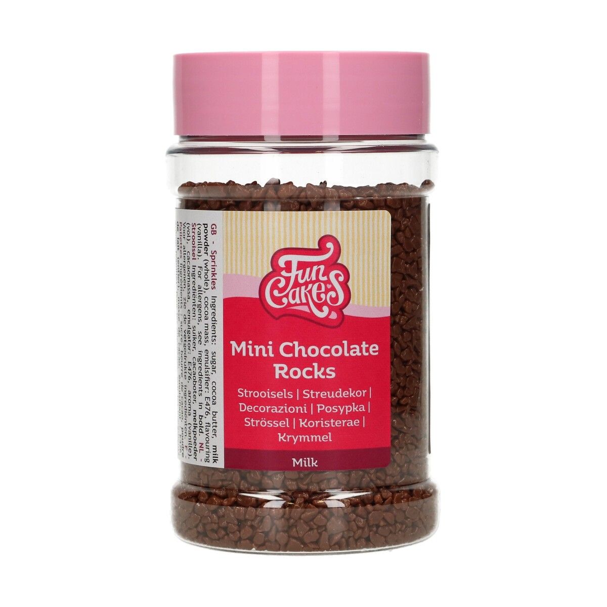 FunCakes Mini Chocolate Rocks -Melk- 225g 1