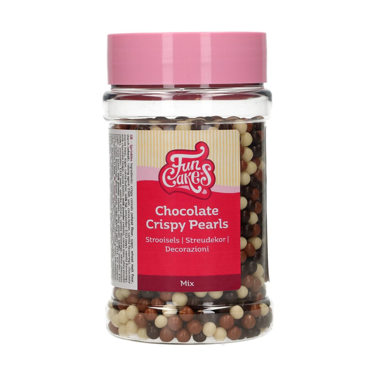 FunCakes Sprø sjokoladeperler -Mix- 155g