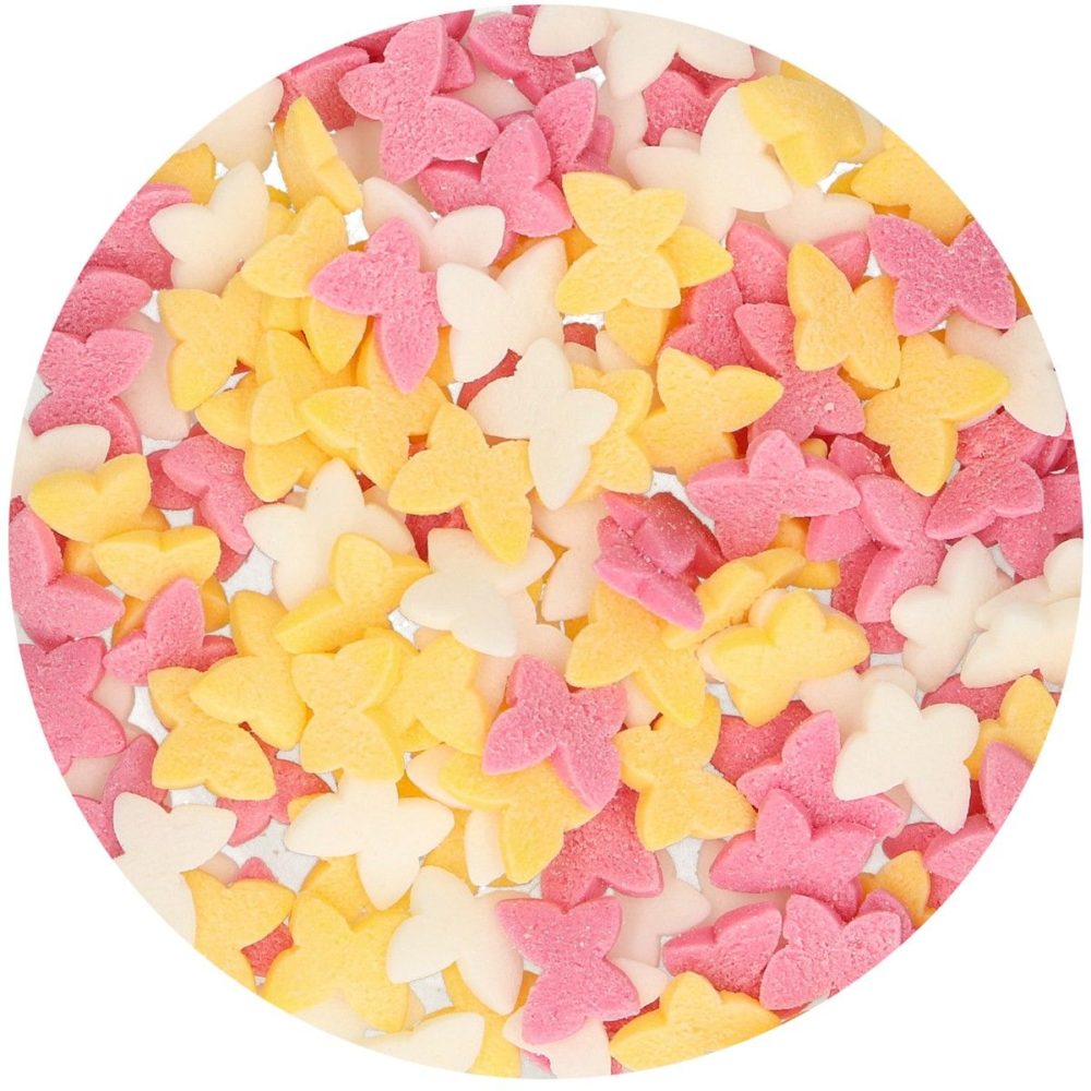 FunCakes Kakestrø Butterfly Mix 50g