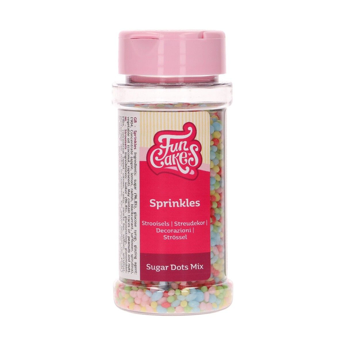 FunCakes Kakestrø Sugar Dots -Mix- 80g