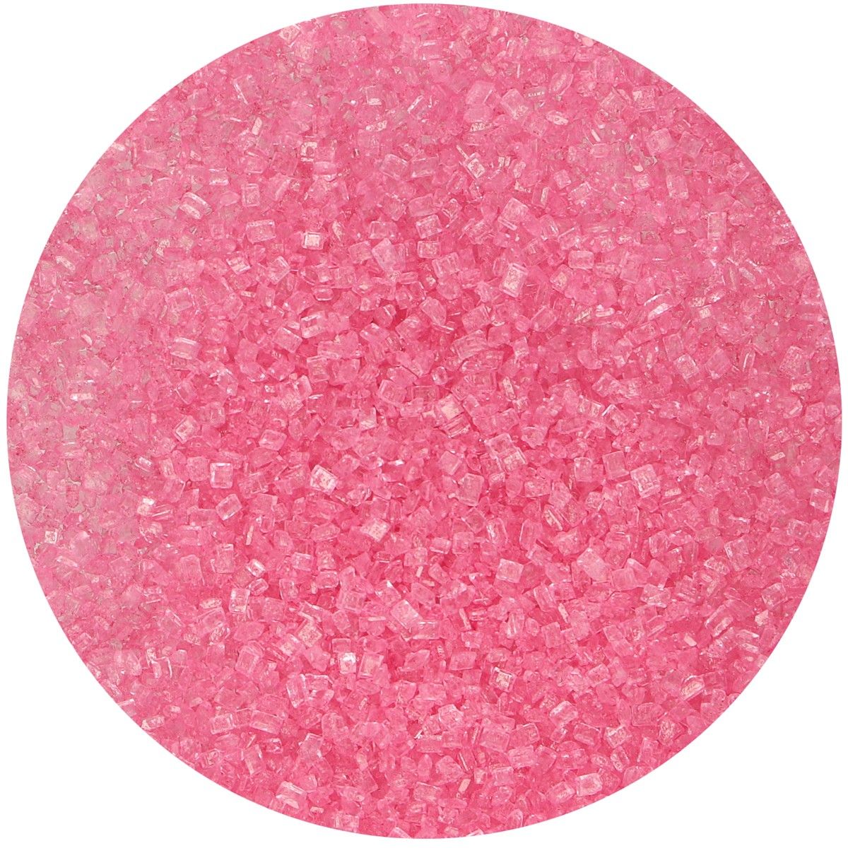 Kakestrø Farget Sukker Rosa 1