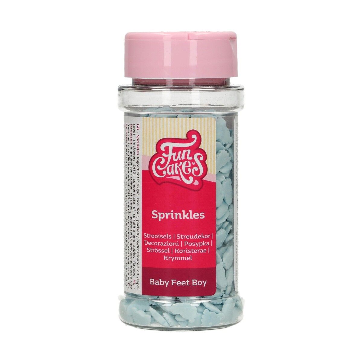 FunCakes Kakestrø Babyføtter Blå 55g