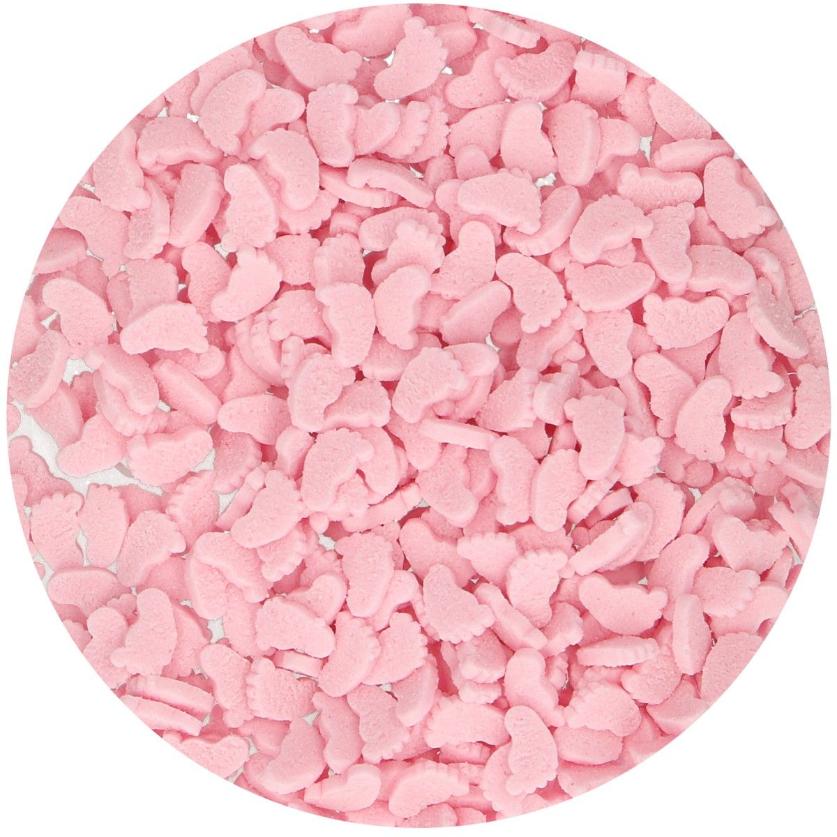 FunCakes Kakestrø Babyføtter Rosa 55g