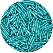 FunCakes kakestrø Metallic Sukkerstenger XL -Blå- 70g 1