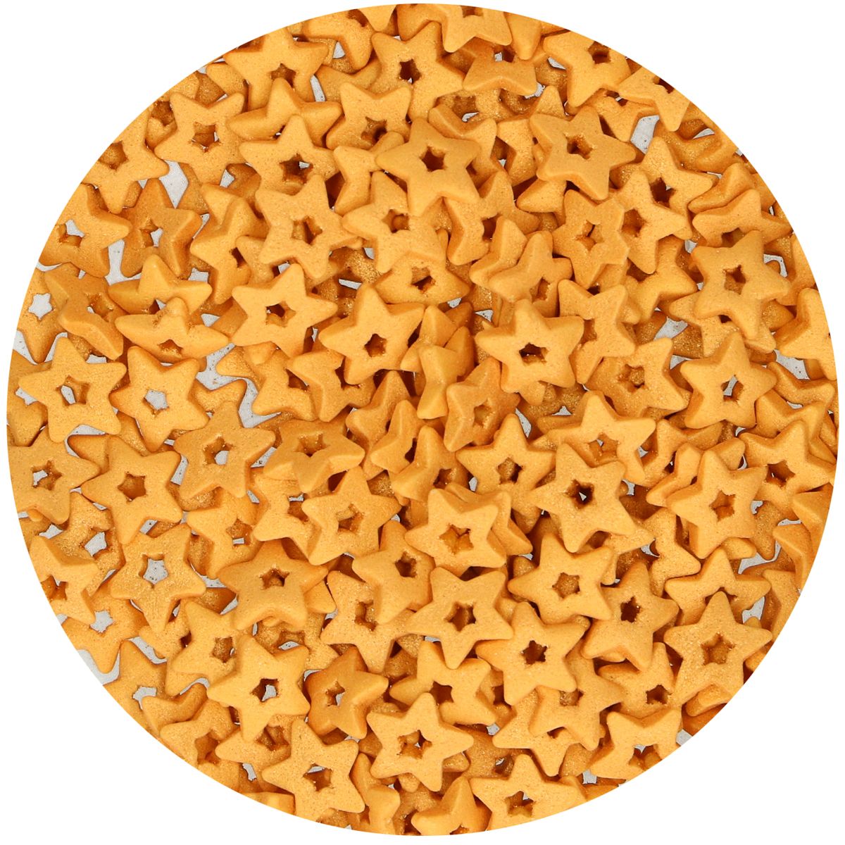 FunCakes kakestrø -Åpne stjerner Gull- 50g