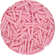 Funcakes kakestrø sukkerstenger - matt rosa