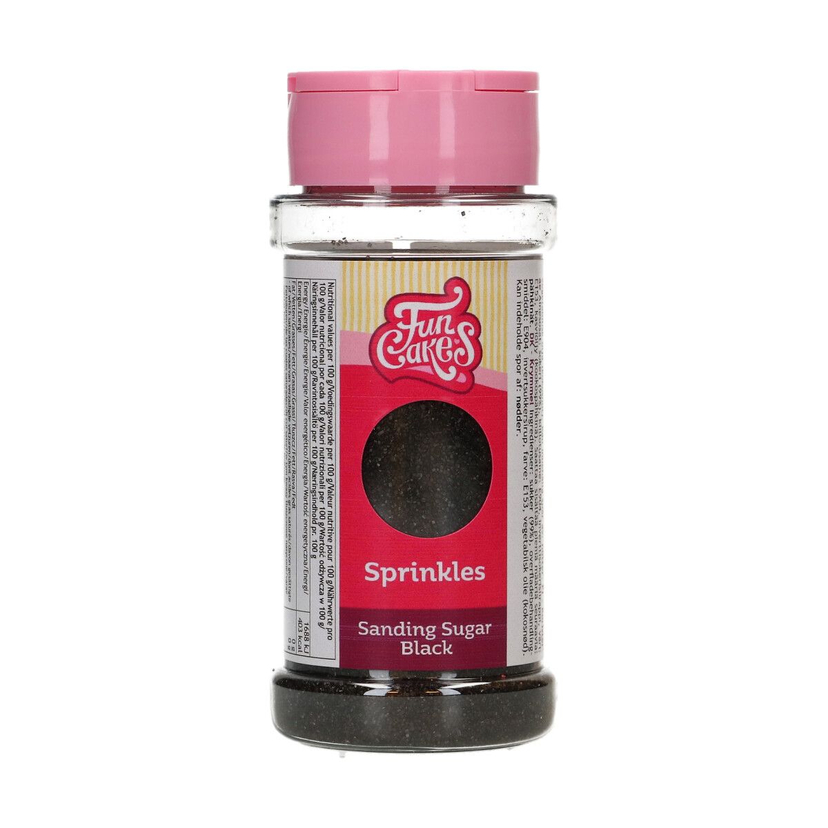 Kakestrø Finmalt Sukker -Svart-, 80g