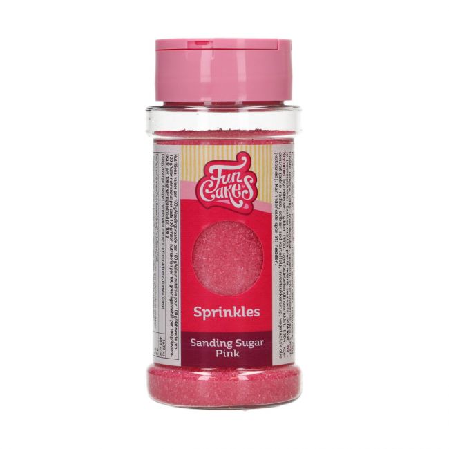 Kakestrø Finmalt Sukker -Rosa-, 80g
