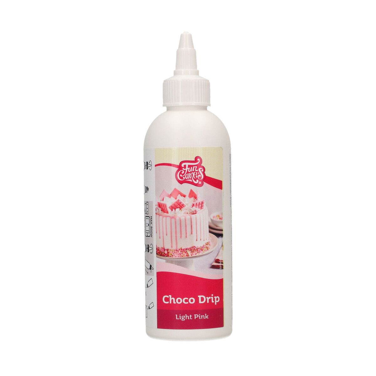 FunCakes Choco Drip -Rosa- 180g
