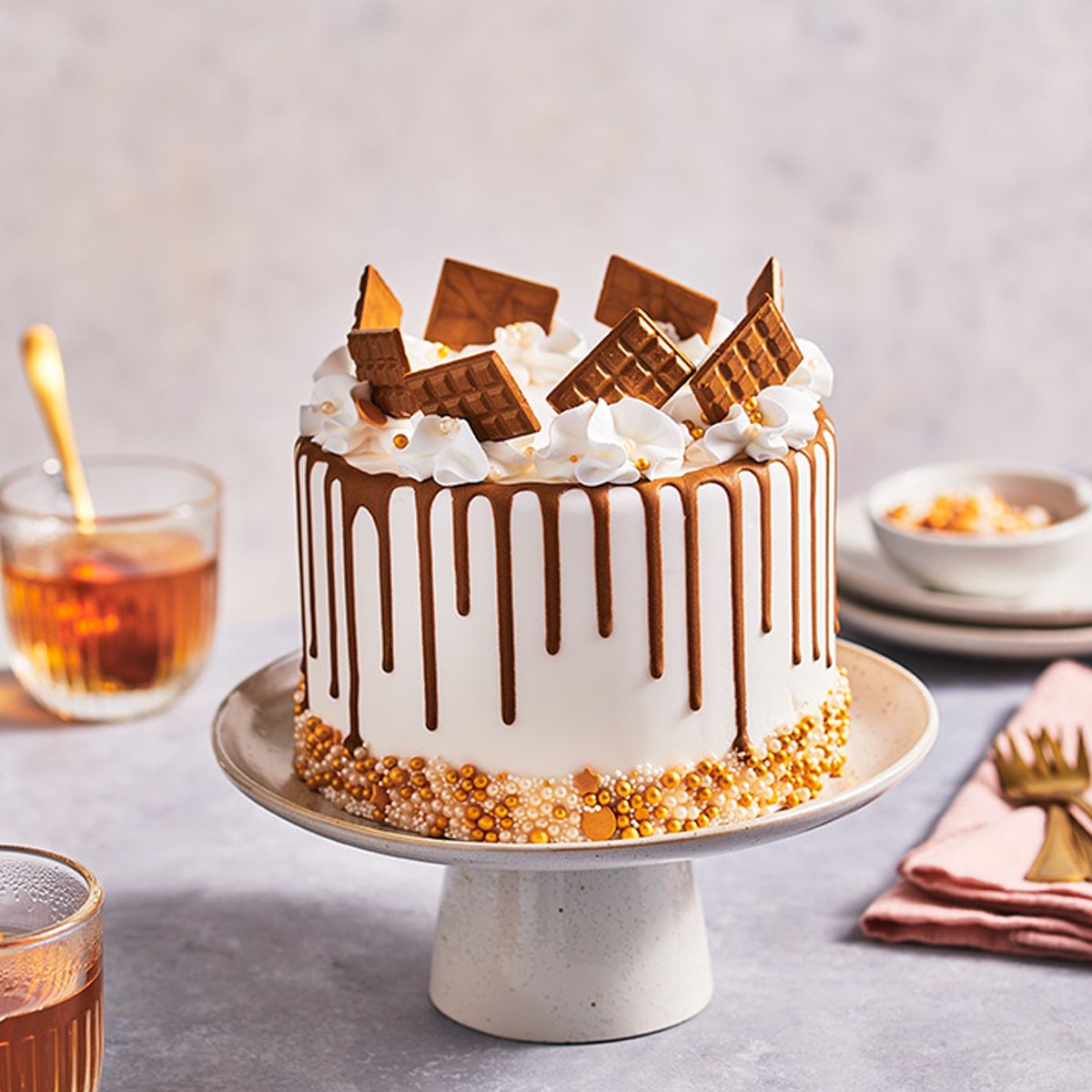 FunCakes Choco Drip -Gull- 180g