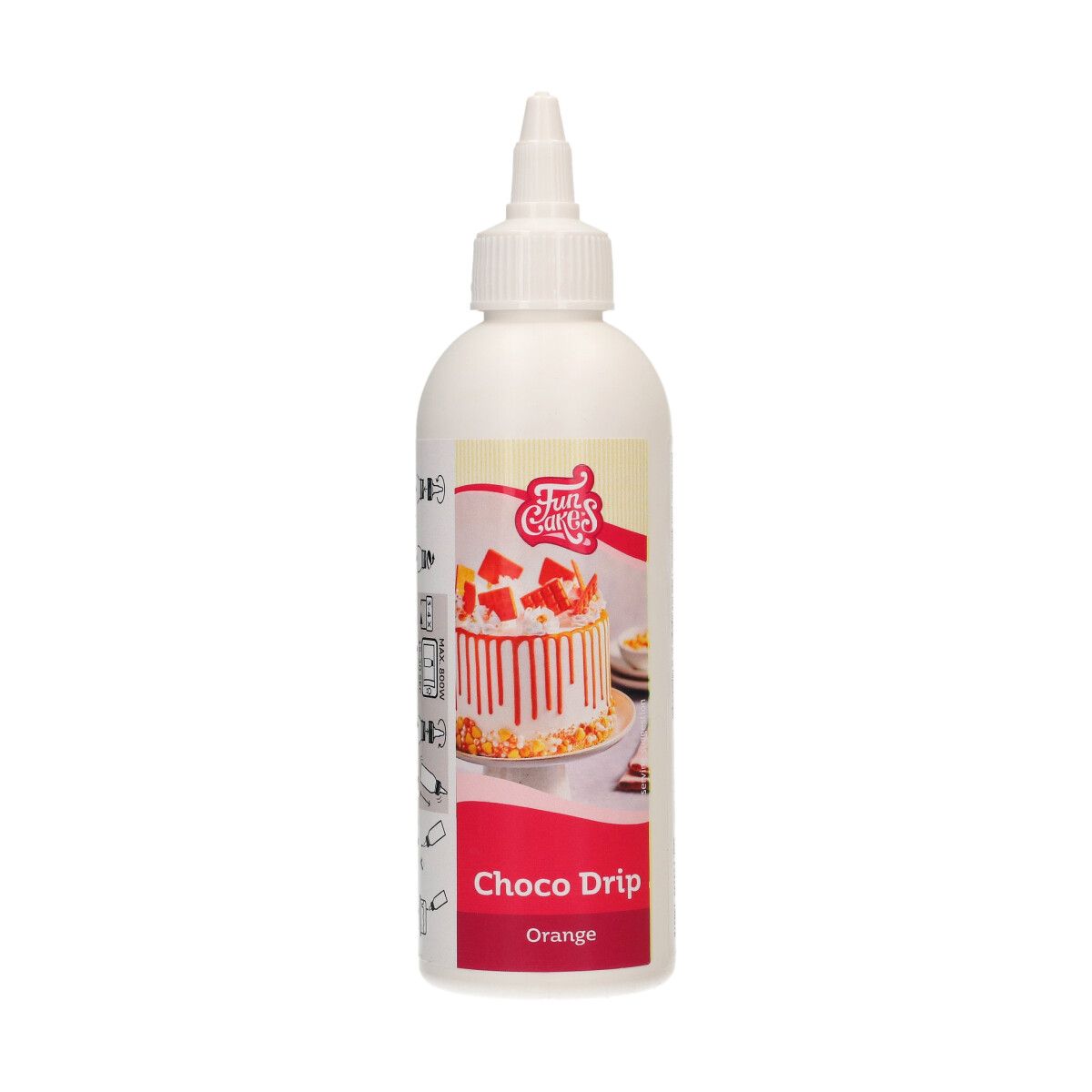 FunCakes Choco Drip -Oransje- 180g