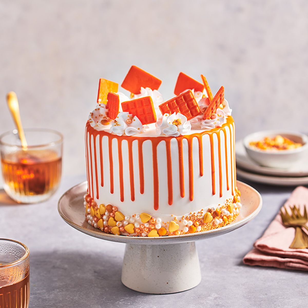 FunCakes Choco Drip -Oransje- 180g (B.F. 30/6-25)
