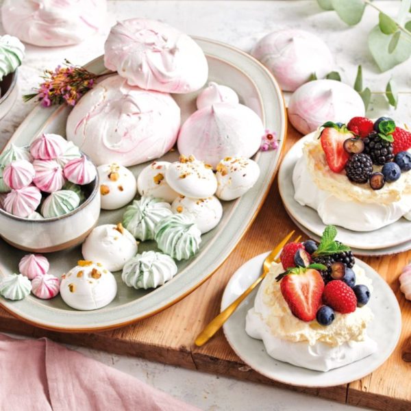 marengs laget av marengspulver