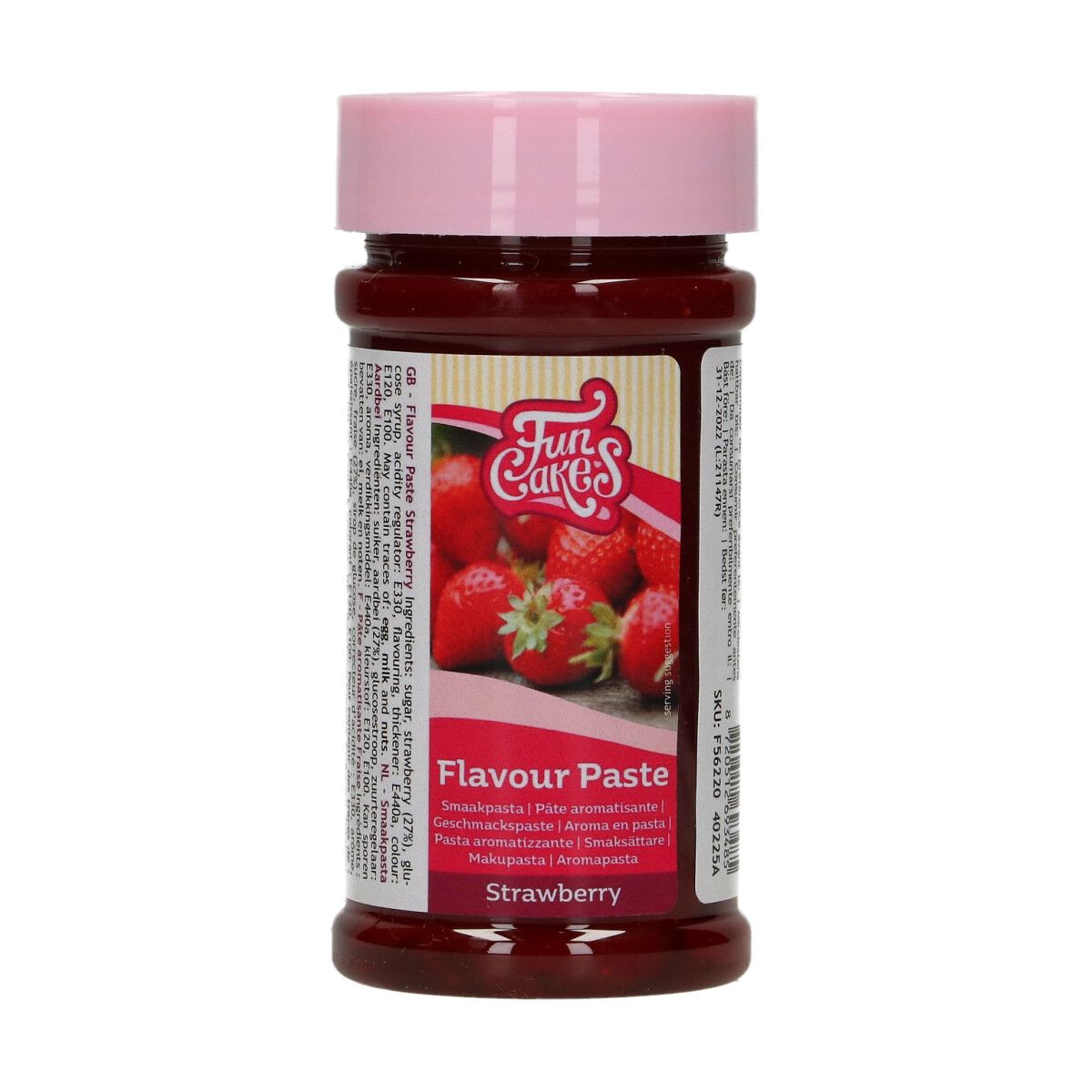 FunCakes Smakstilsetning -Jordbær- 120g